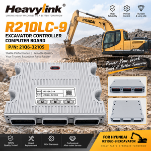 แผงควบคุมคอมพิวเตอร์รถขุด Heavylink R210LC-9 รุ่น 21Q6-32105 อะไหล่แท้ OEM - Product Image 1
