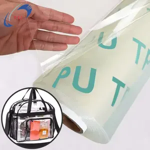 TPU Film Supplier Breathable Super Clear Transparent Soft Plastic Film For Making Bag