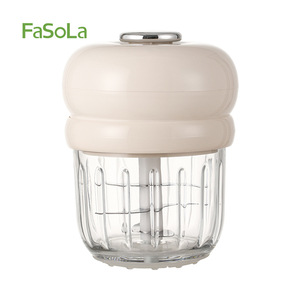 Mini Meat Grinder Garlic Crusher Manual Food Processor For Herb Spice Grinding Household Kitchen Tool - Product Image 5