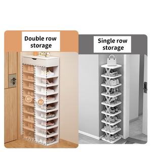 JIUYI Hogar moderno minimalista interior gran capacidad multicapa partición almacenamiento ultra <span class=keywords><strong>estrecho</strong></span> Zapatero - Product Image 2