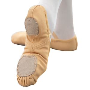 Zapatillas de Ballet de Alta Calidad, Zapatos Planos de Ballet, Zapatos de Ballet para Niñas, Zapatillas de <span class=keywords><strong>Plataforma</strong></span> de Tela de Bailarina para Bodas - Product Image 3