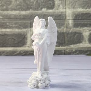 Moules de coulée en résine faits à la main pour bricolage Ins Style ornements décoratifs ange W0701 outils de gâteau de bureau en Silicone - Product Image 4