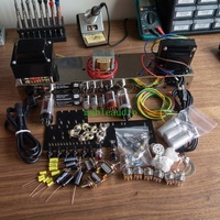 Kit d'amplificateur de guitare à tube professionnel MAGT0006 5F6A Tweed Bassman avec châssis et pièces DIY