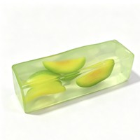 Bestseller Vaseline Fruit-thema Lange-streep Bananen Serie Handgemaakte Zachte TPR Op Maat Gemaakte Knijpballen Fruitvormige IJsblokjes