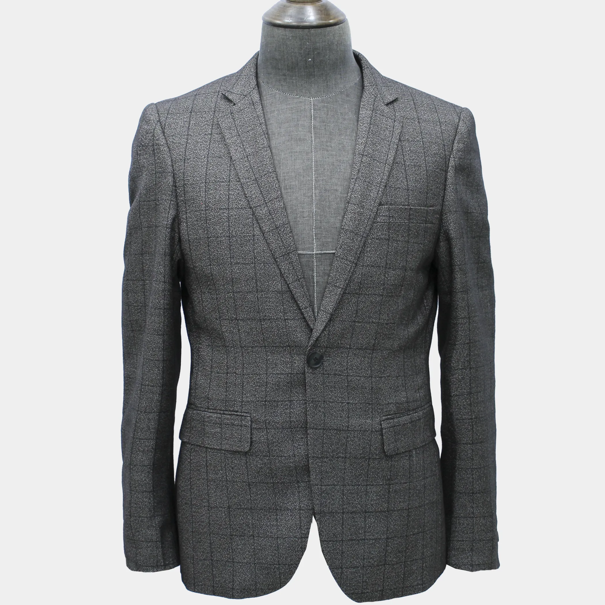 Hot Sale Slim suit for men 2022 classic elegant wedding formal lapel coat men's suit business men's blazer jacket