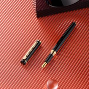 Pluma Estilográfica Premium Personalizada de Acero Inoxidable 314 con Punta Dorada en un Elegante Estuche, Ideal para Coleccionistas y Entusiastas de <span class=keywords><strong>la</strong></span> Escritura - Product Image 1