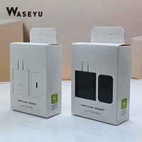 Pengisi Daya T6010 Kualitas Asli 60W Super Fast Charge EU/US SET Adaptor T6010 untuk Samsung Galaxy S26 S25 FE S24 Ultra