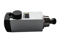 Moteur de broche CNC Changsheng GDZ 6 kW 18 000 tr/min carré, refroidi par air, haute vitesse, pour machine de fraisage du bois