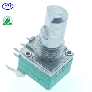 Potenciómetro Rotatorio R0923GH de Alta Calidad para Audio y Video, 5K 10k 20k 50k 100k 500K RV097 RK09 10k 9mm, Sin Rosca - Product Image 5