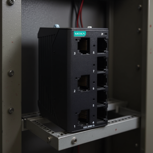 Moxa EDS-2008-EL Switch Ethernet No Administrado de 8 Puertos para Montaje en Riel DIN, Redes Industriales - Product Image 3