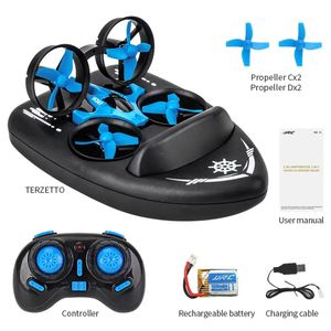 Drone Quadricoptère Mini Triphibian en Plastique pour Débutants SJY-H36F, Jouet RC 2.4G avec Maintien d'Altitude, Mode Sans Tête, Conception Pliable - Product Image 6