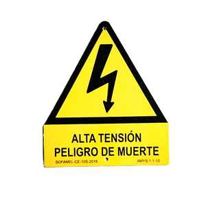 Özel metal alüminyum emniyet işareti elektrikli çit uyarı işareti yüksek gerilim işareti - Product Image 5