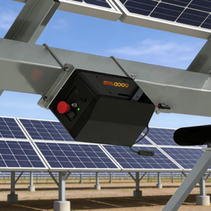 Pengontrol Pelacakan PV Motor Penggerak Slew Sistem Pelacakan Surya Satu Sumbu TCU 24VDC Sensor Kemiringan Indeks Beban Angin 18m/s - Product Image 1