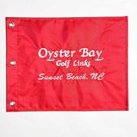 Drapeaux de golf personnalisés avec logo brodé, drapeaux souvenirs, drapeaux de trou de golf
