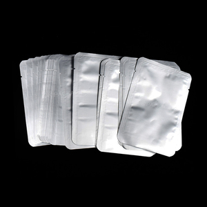 사용자 정의 실버 Doypack 플라스틱 식품 보관 가방 지퍼 잠금 알루미늄 호일 포장 가방 - Product Image 4