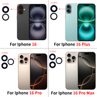 Verre de lentille de caméra arrière en gros pour iPhone 17 16 15 14 13 12 11 Pro Max 8 7 6S Plus X XR XS Max – Pièces de rechange pour objectif de caméra arrière