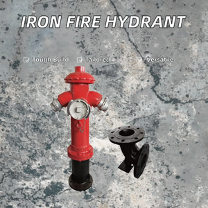 Boca de incendios de tierra para exteriores de hierro dúctil SS100/65-1,6 Boca de incendios de tipo francés a la venta - Product Image 4