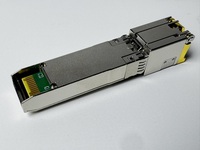Módulo SFP de Cobre ZISA SFP-2.5G-T SFP-GE-T 2.5G 1G 10/100/1000BASE-T RJ45, Módulo Transceptor SFP de 100m para Router y Switch de Red