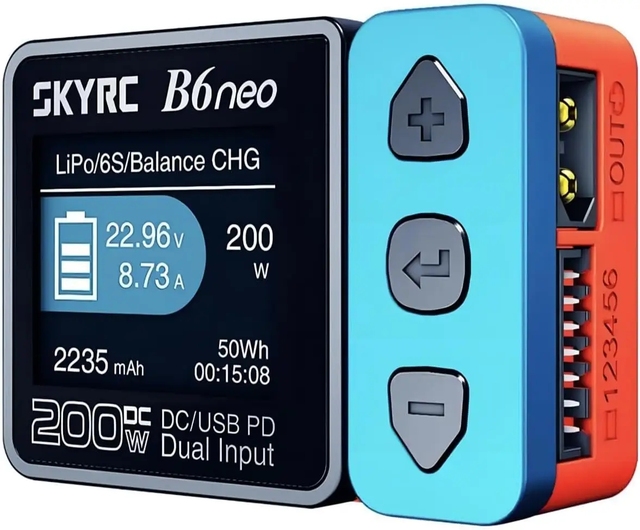 Wholesale SKYRC Airplane Li-Po Battery B6neo DC200W FPV Traverser Car Model 10A Intelligent Balance Charger