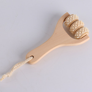 Atacado Handle <span class=keywords><strong>Wooden</strong></span> <span class=keywords><strong>Massage</strong></span> <span class=keywords><strong>Roller</strong></span> Estilo Quente Preço de fábrica Wood <span class=keywords><strong>Massage</strong></span> Therapy Tools para uso doméstico - Product Image 4