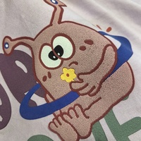 Plastisol pour vêtements de marque personnalisée prêt à presser DTF transferts de chaleur flocage impression par transfert à chaud pour T-shirts