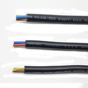 H07RN-F 3*1.5Mm Karet Silikon Kabel Multi Inti dengan Kabel Sambungan Cepat Terminal Disesuaikan - Product Image 2