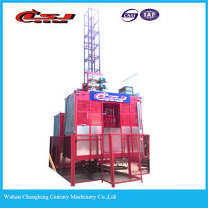 Elevador Personal de <span class=keywords><strong>Segunda</strong></span> <span class=keywords><strong>Mano</strong></span> SC 200/200, Elevador de Materiales para Construcción, Elevador de Pasajeros Usado para Elevación en Construcción - Product Image 5