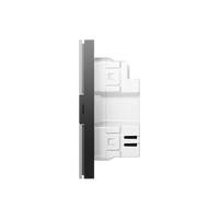Interrupteur intelligent Wifi Tuya, commande à distance par application, interrupteur intelligent pour la maison, norme européenne, pour hôtel, maison, bureau