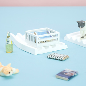 Casa de muñecas casa de muñecas Mini marco de madera Marco de fruta modelo accesorios escena en miniatura Micro decoración de paisaje - Product Image 3