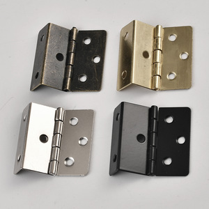 Furniture Hinge 41mm 1.5mm Iron Surface Mount Durable Traditional Style - Product Image 1