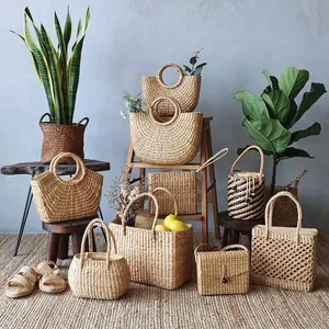 Productos con diseños tradicionales genuinos Productos hechos de jacinto de agua en Vietnam Producen de larga duración - Product Image 3