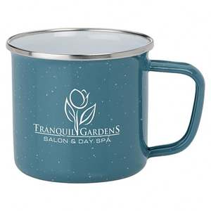 Taza de Hierro Esmaltada Personalizada, Ecológica, de Plástico PC, para Campamento al Aire Libre, Regalo Promocional, Diseño Vintage, Apta para Sublimación, Apta para Lavavajillas - Product Image 5