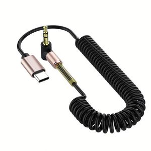 Wholesale 3.5MM Audio Aux to Type-C <b>Cables</b> USB a Male 3.5mm Headphones Audio Female Microphone <b>Cables</b> for Ip for Android - Product Image 1