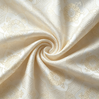 Tissu Brocart 100% Polyester Teint Jacquard Anti-Plis Poids Moyen Durable Élégant Largeur 98 pouces pour Rideaux – Vente Directe Usine