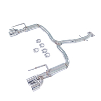Silencieux d'échappement automobiles haute performance OEM pour Lexus IS350 3.5L et IS250 2.5L CTback avec résonateurs à l'arrière