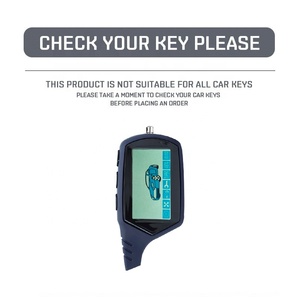 Nouveau TPU voiture clé à distance housse coque Fob pour Starline B9 B91 B6 B61 A91 A61 V7 russe Version bidirectionnelle LCD voiture <span class=keywords><strong>alarme</strong></span> porte-clés - Product Image 2