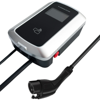Nuevo Cargador para Vehículos Eléctricos de 7 kW 40A Tipo 1 con Pantalla Táctil de 4.3 Pulgadas, GBT J1772, Portátil, WIFI/APP, Certificado CE, IP54, AC230V, Control Inteligente
