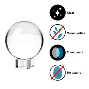 Лазерная гравировка фотографии хрустальный шар оптовая продажа прозрачный хрустальный шар 40 мм Хрустальный Шар