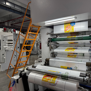 Alta Velocidade 8 Cor CI Saco De Papel Copo Centrel Tambor Flexo Filme Plástico Central Drum Press Tipo Econômico Máquina de impressão - Product Image 2