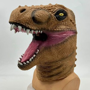 Máscara <span class=keywords><strong>de</strong></span> Látex <span class=keywords><strong>de</strong></span> Dinosaurio T-Rex, Tema Alien vs Depredador, Dientes Afilados, Cosplay <span class=keywords><strong>de</strong></span> Terror para Halloween, Máscara Facial Completa, 18+ - Product Image 5