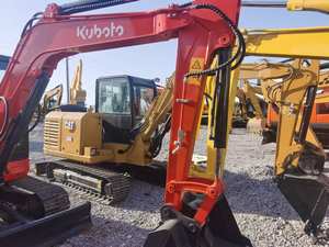 Heures basses 2022 ans kx155 kx155-3 machine d'excavatrice kubota 5 tonnes sur chenilles pelle utilisée kubota - Product Image 2