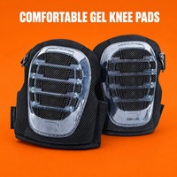 Genouillères de travail professionnelles OEM, rembourrage robuste, coque rigide en gel, pour le revêtement de sol, la pose de carrelage, la toiture, le jardinage, protection