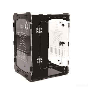 Terrario Moderno para Reptiles Luby con Apertura Frontal, Acrílico Duradero y Ecológico, Color Negro, Tamaño Personalizado para Geckos Crestados/Gargoyle - Product Image 1