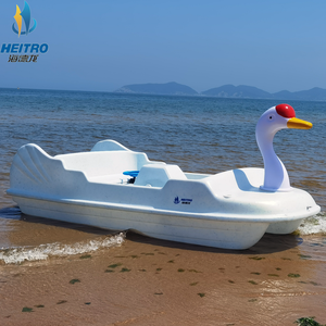 Bateau électrique à pédale de cygne blanc, <span class=keywords><strong>parc</strong></span> de loisirs aquatique, bateau électrique - Product Image 4