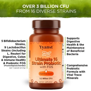 Cápsulas Probióticas de Marca Privada OEM/ODM con 16 Cepas y FOS, Favorecen la Salud Digestiva y la Salud Intestinal - Product Image 4
