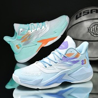 Chaussures de Basketball Professionnelles pour Hommes en Gros – Baskets Sportives Montantes Respirantes en Maille, Confortables et Souples, Modèle Automne Personnalisable