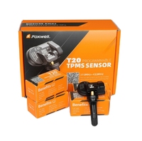 Capteur de surveillance de pression des pneus FOXWELL T20, capteurs TPMS universels pour voitures, programmables, identiques aux capteurs de pneus Autel Ateq Schrader Altar