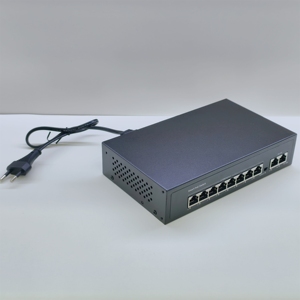 Factory OEM 8 Port PoE <b>Switch</b> 10/100Mbps 2Uplink Unmanaged Ethernet <b>Network</b> PoE <b>Switch</b> - Product Image 4