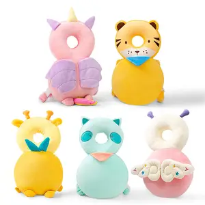 Almohada de Peluche de Dibujos Animados <span class=keywords><strong>para</strong></span> Niños, Cojín Protector de <span class=keywords><strong>Cabeza</strong></span> <span class=keywords><strong>para</strong></span> Bebés, Fundas de Almohada <span class=keywords><strong>para</strong></span> Niños Pequeños - Product Image 1