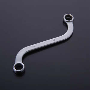 ประแจแหวนคู่สไตล์ตัวเอสประแจเหล็กคาร์บอนเกรด DIY ขนาดตัวเต็มปรับแต่งได้ - Product Image 3